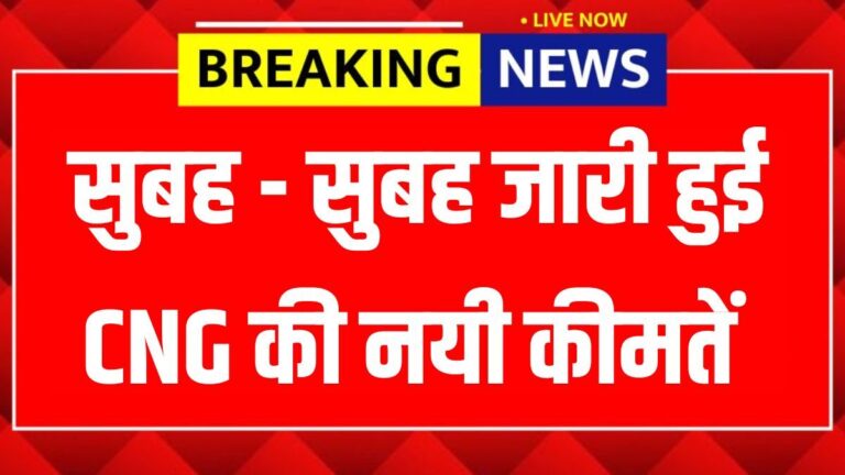 New CNG prices released this morning, check the latest rates in your city.